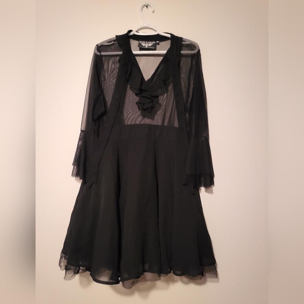 Sheer Killstar Dress